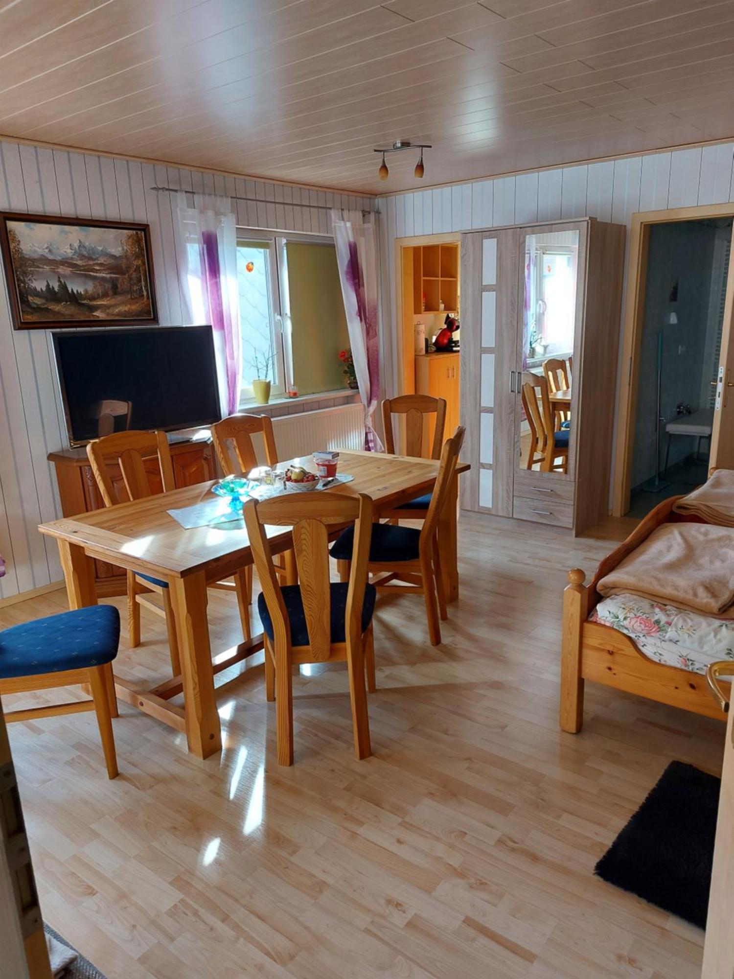 Landhauswohnung Am Thueringer Meer - Fuehlen Wie Zuhause Remptendorf Luaran gambar